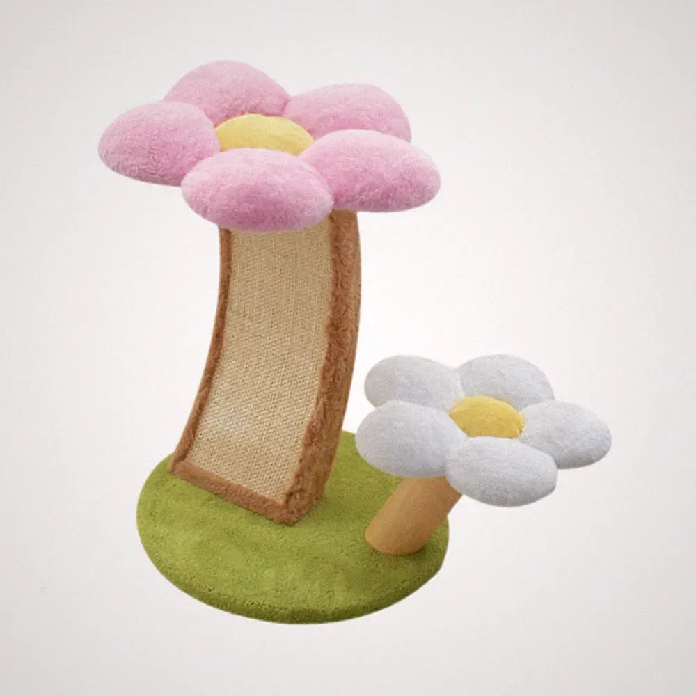 Sisal-Kratzbaum für Kätzchen, Kletterbaum, mehrschichtig, zum Ausruhen und