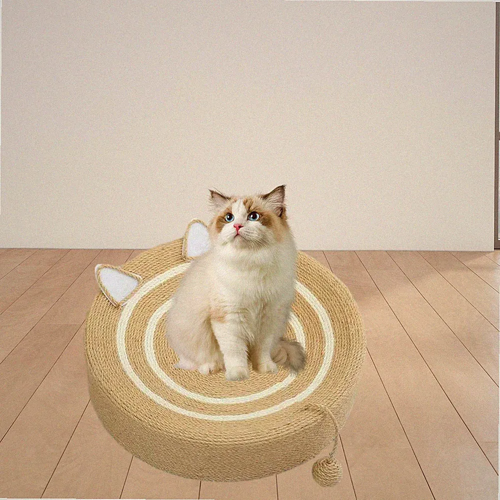 Sisal Kratzbrett Kratzunterlage für Katzen im Innenbereich Schleifen Krallen