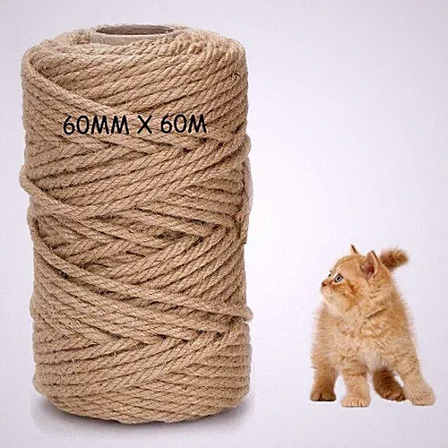 Sisal Seil für Kratzbaum Natur 6 mm 60 m