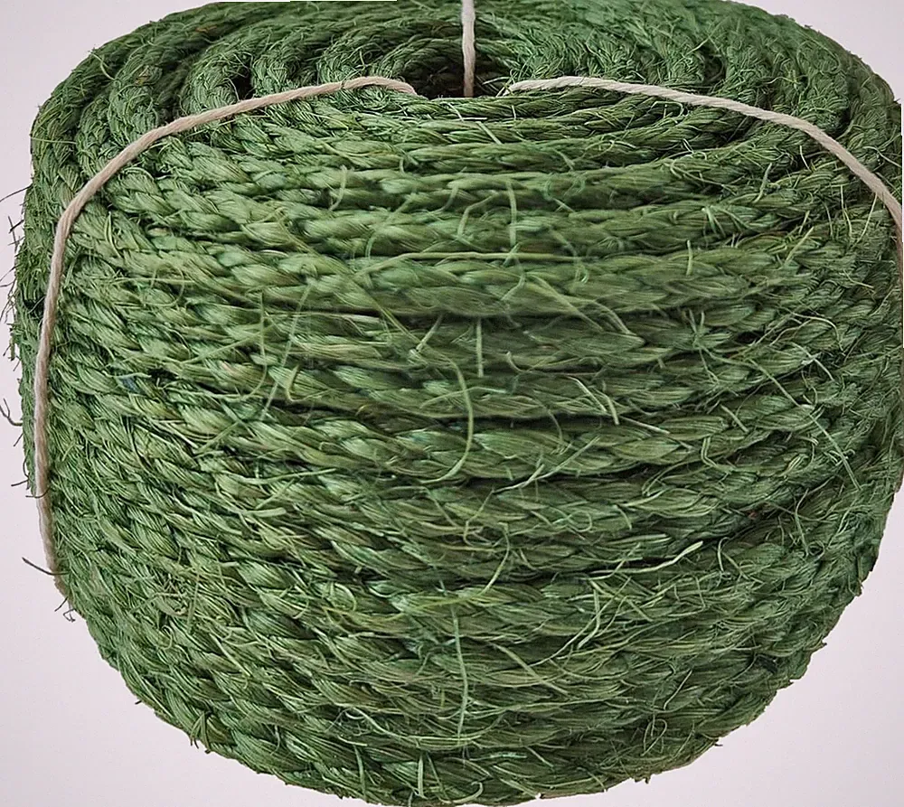 Sisalseil für Katzenkaktus Kratzbaum 6 mm * 10 m, Katzenseil für DIY Kaktus Krat
