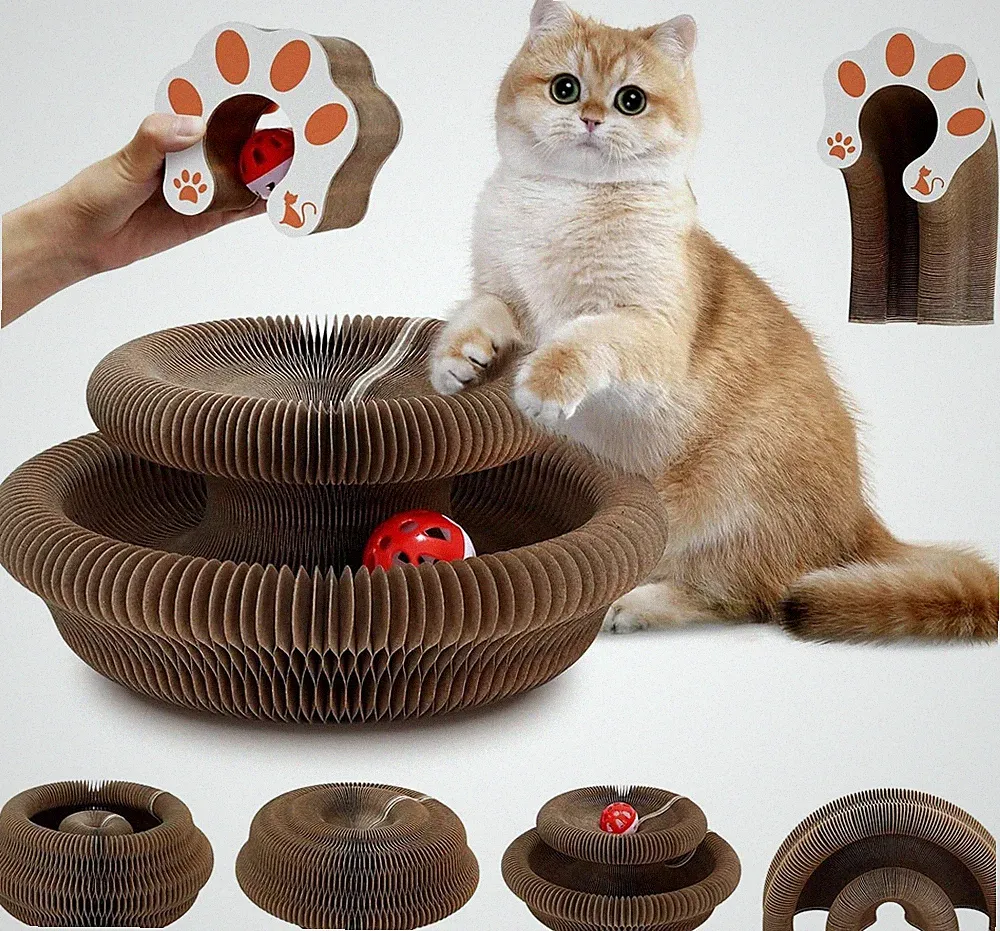 Vielseitiger Katzenkratzbaum - Für gesunde Pfoten und Möbelschutz