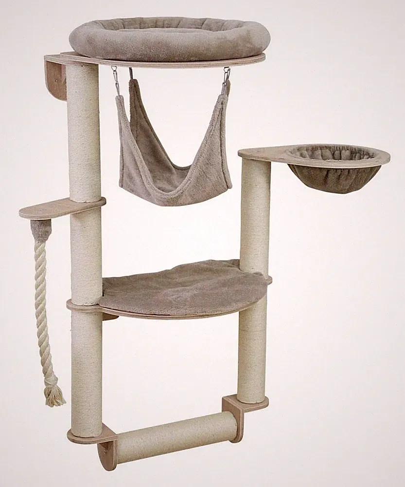 Wandkratzbaum Dolomit Grappa Pro, 70x66x138, Taupe