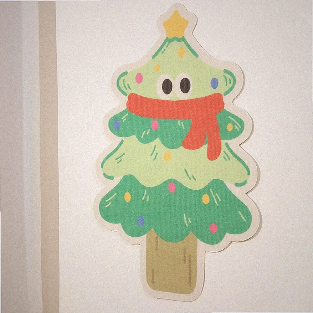 Weihnachtsbaum Kratzkissen Kletterteppich Krallenspielzeug Sofa Katzenkratzmatte