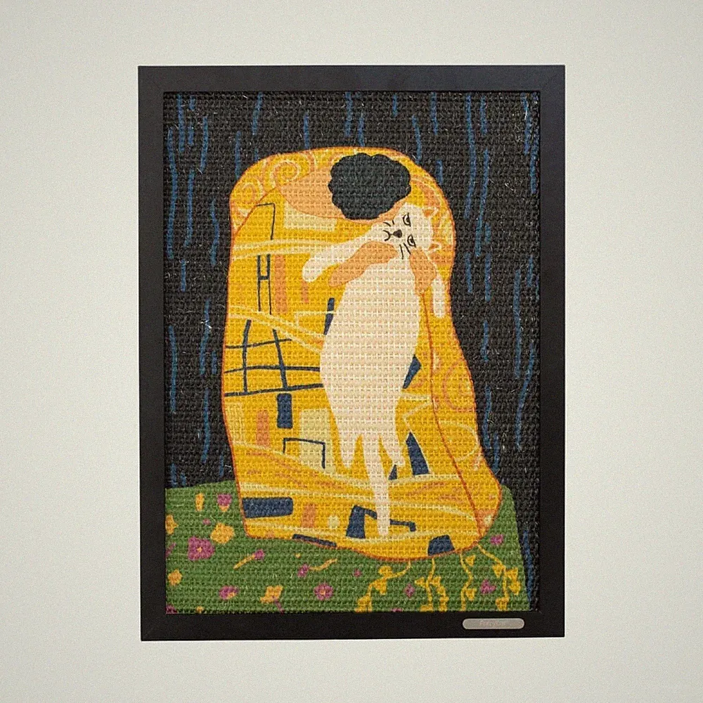 Weltberühmte Gemäldeserie – Katzenkratzbrett aus Sisal 49,5cm*38cm*3cm